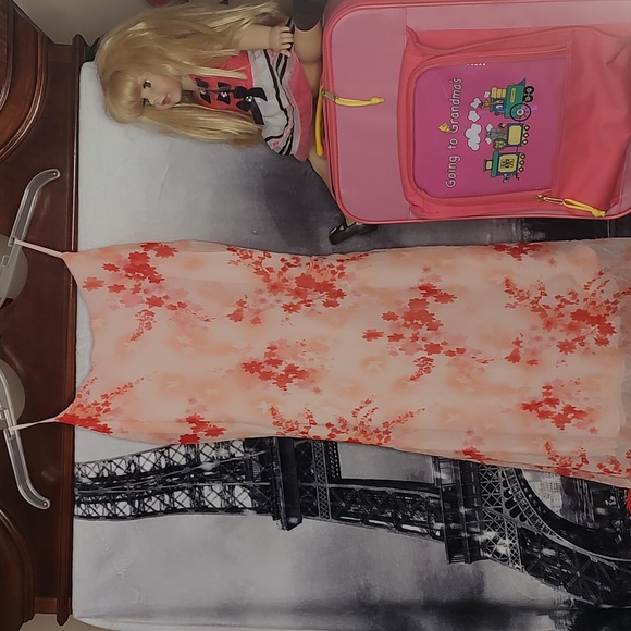 Pink Long Dress - Picture 3 of 11